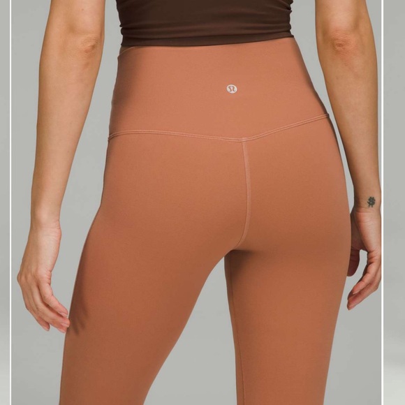 Lululemon Align High-Rise Pant 25" Dusty Clay - Picture 5 of 11